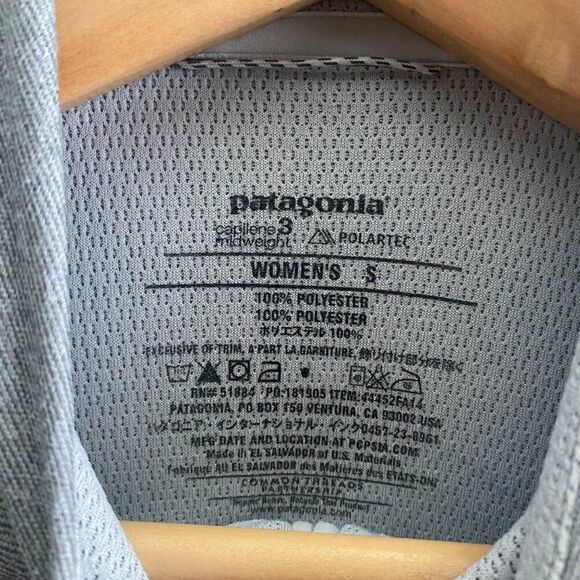 Patagonia Capilene 3 Midweight 1/4 Zip Pullover Polartec Shirt Medium Gorpcore - Picture 2 of 3